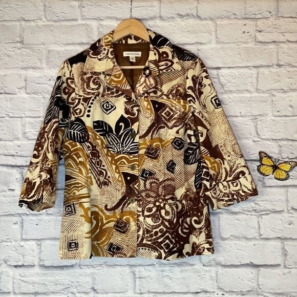 Coldwater Creek Jacket Size 8 - Picture 2 of 10